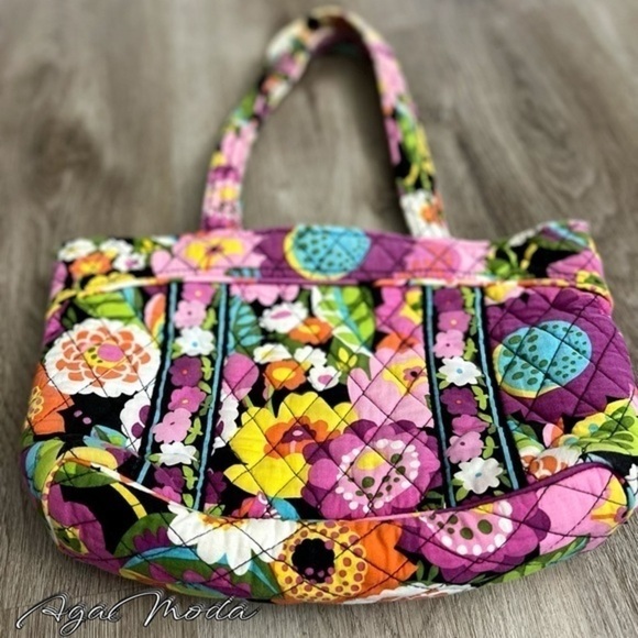 Vera Bradley Flowered Purse - Picture 1 of 15